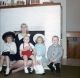 Eloise Fusari and her children Christine, Wendy, Robert and David
